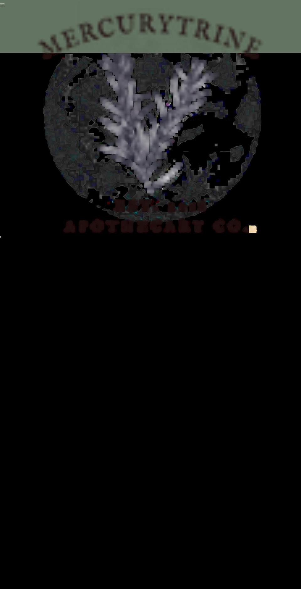 mercurytrine.com shopify website screenshot
