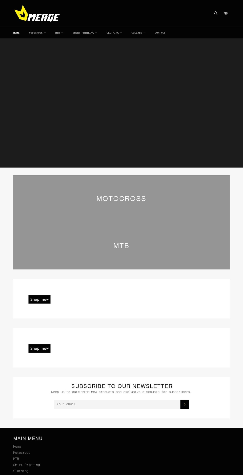 mergedecals.com shopify website screenshot