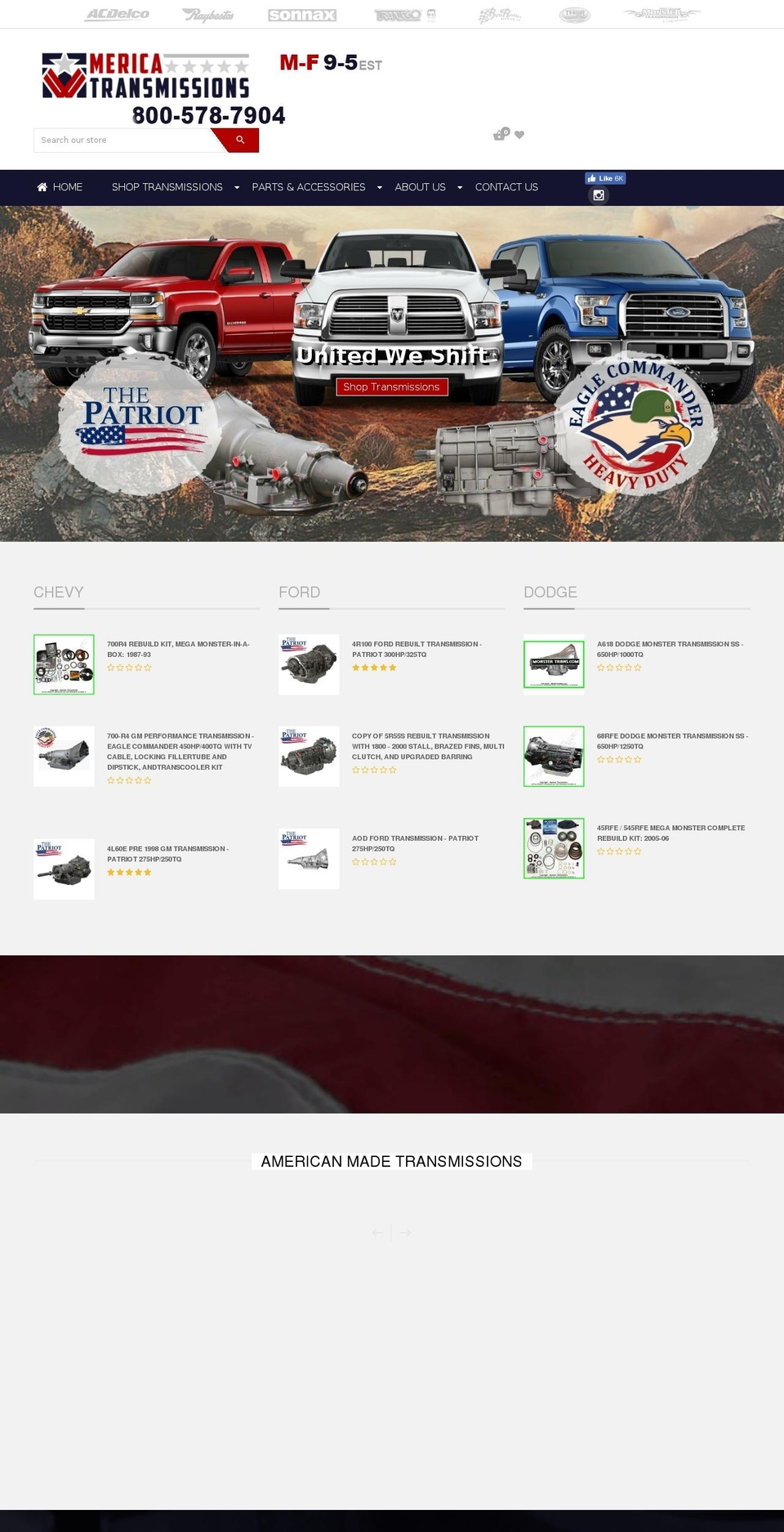 sp-sofasy-home2 Shopify theme site example mericatransmissions.com