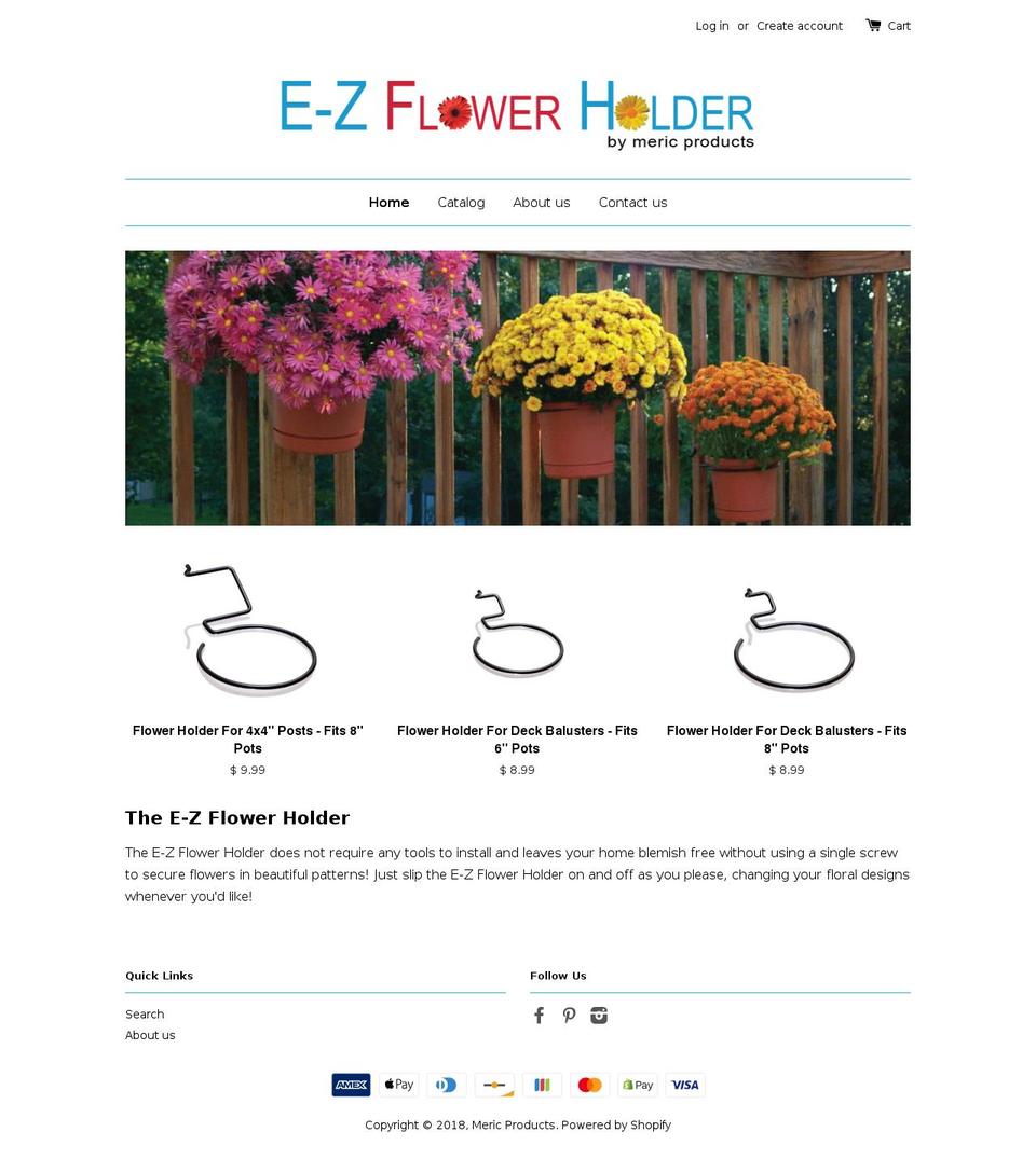 mericproducts.com — Shopify storefront screenshot