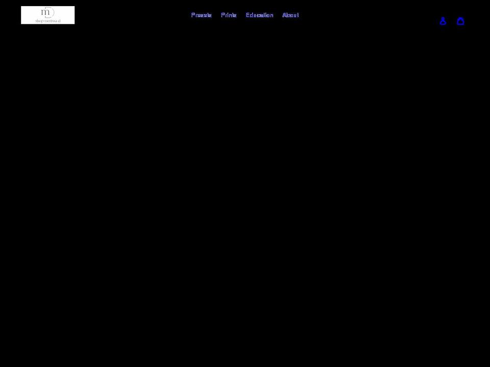 merissa-d-photo.myshopify.com shopify website screenshot