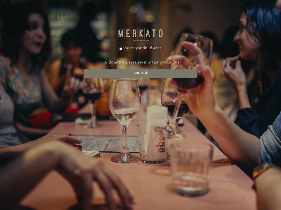 merkato.com.co shopify website screenshot