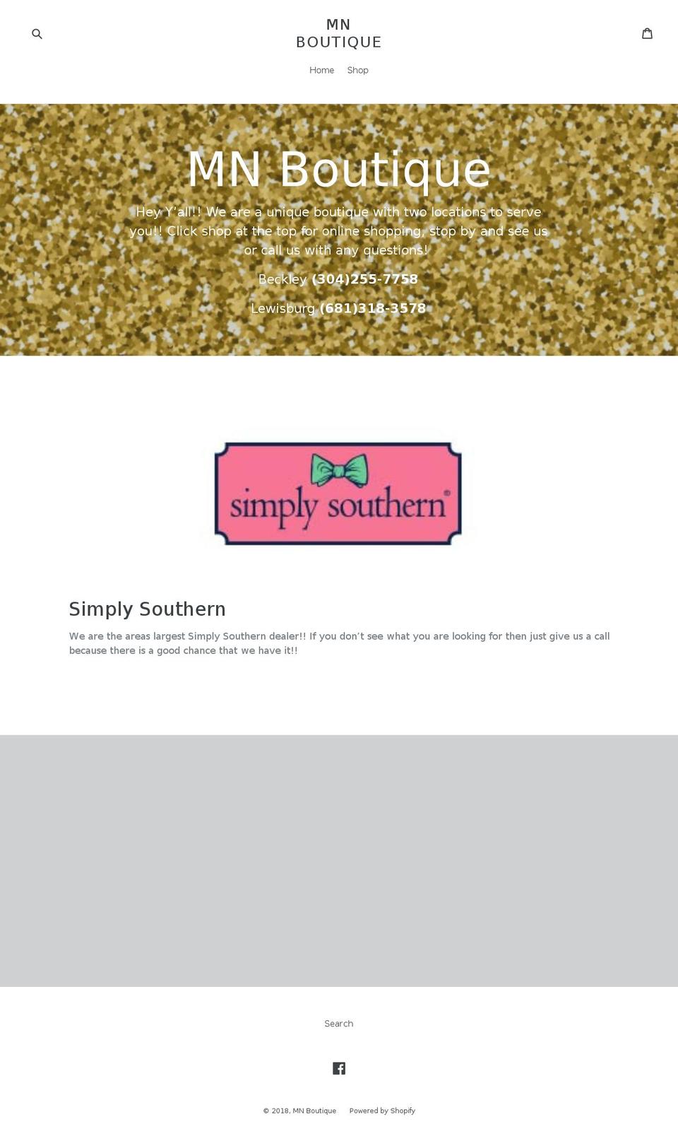 merlenormanboutique.com — Shopify storefront screenshot