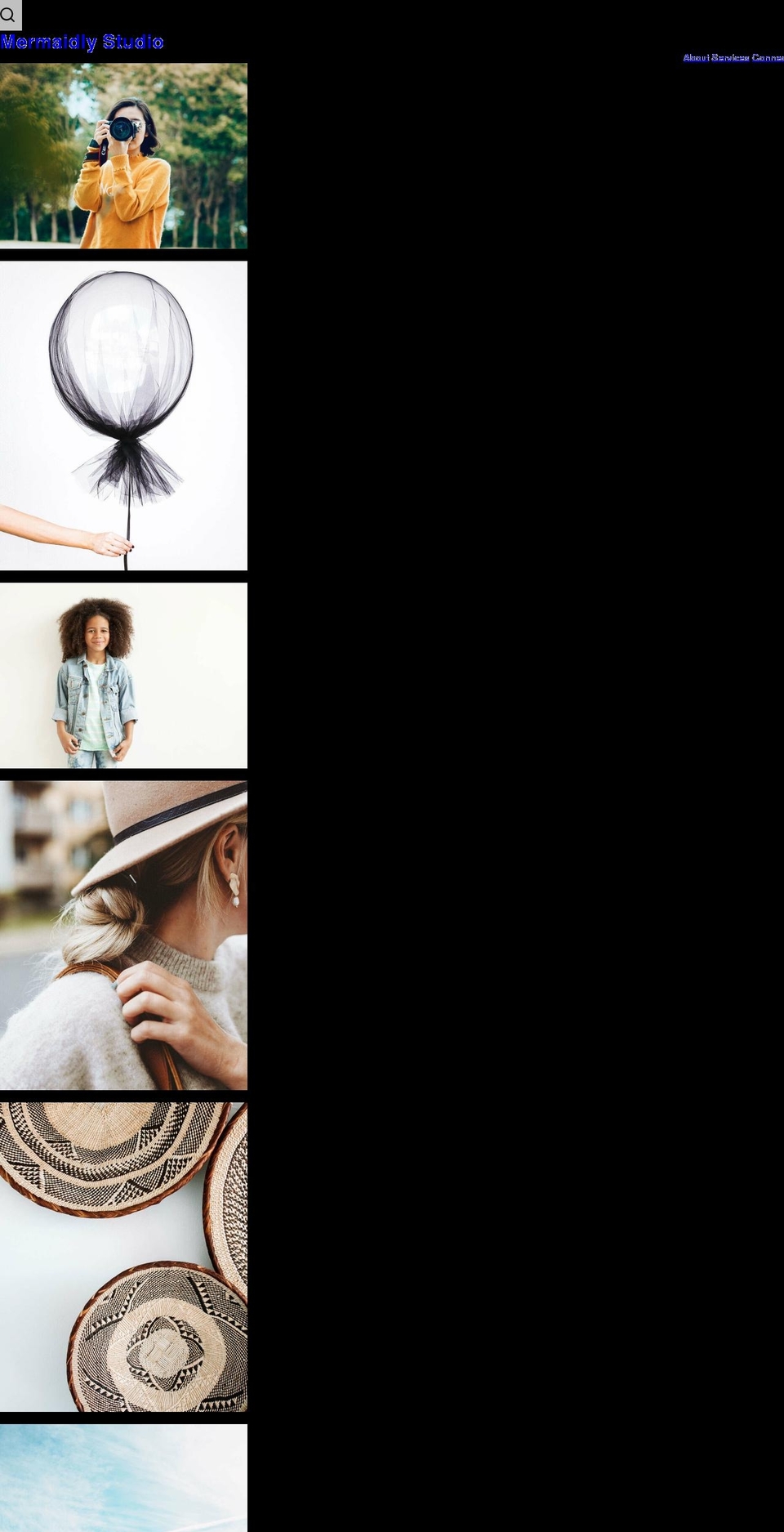 mermaidlystudio.com — Shopify storefront screenshot