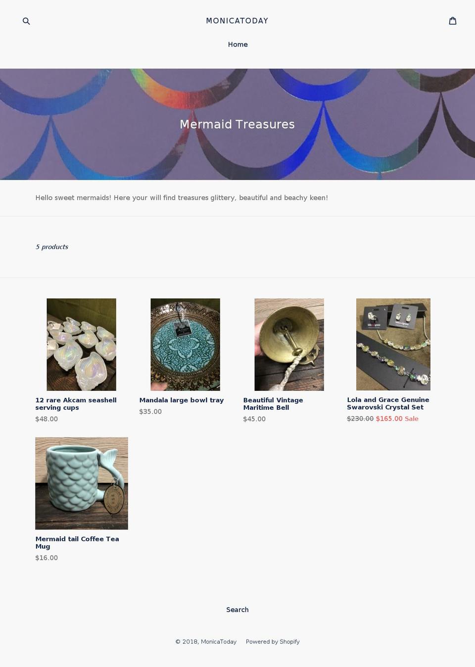 mermaidmakers.com — Shopify storefront screenshot