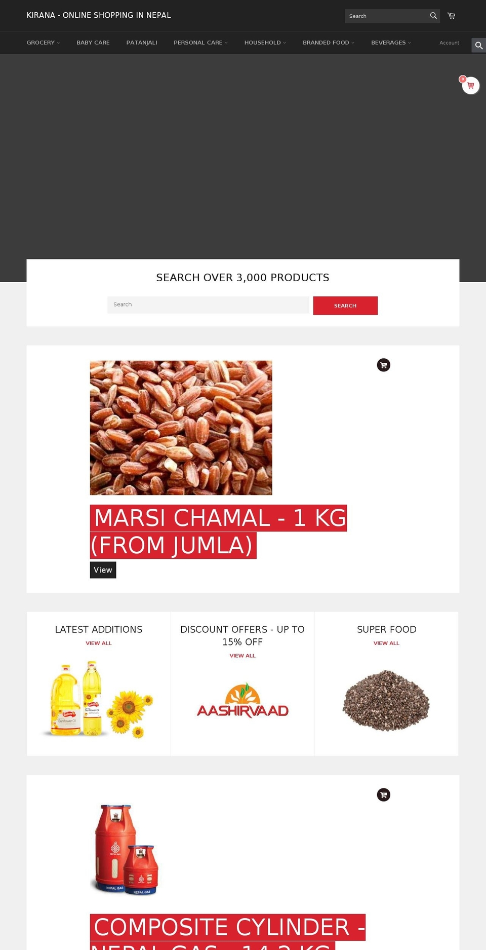 merokirana.com shopify website screenshot