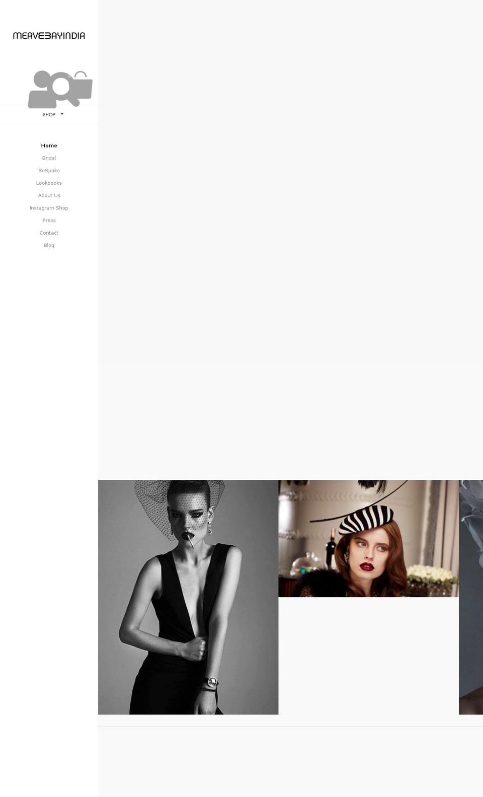 mervebayindir.com shopify website screenshot
