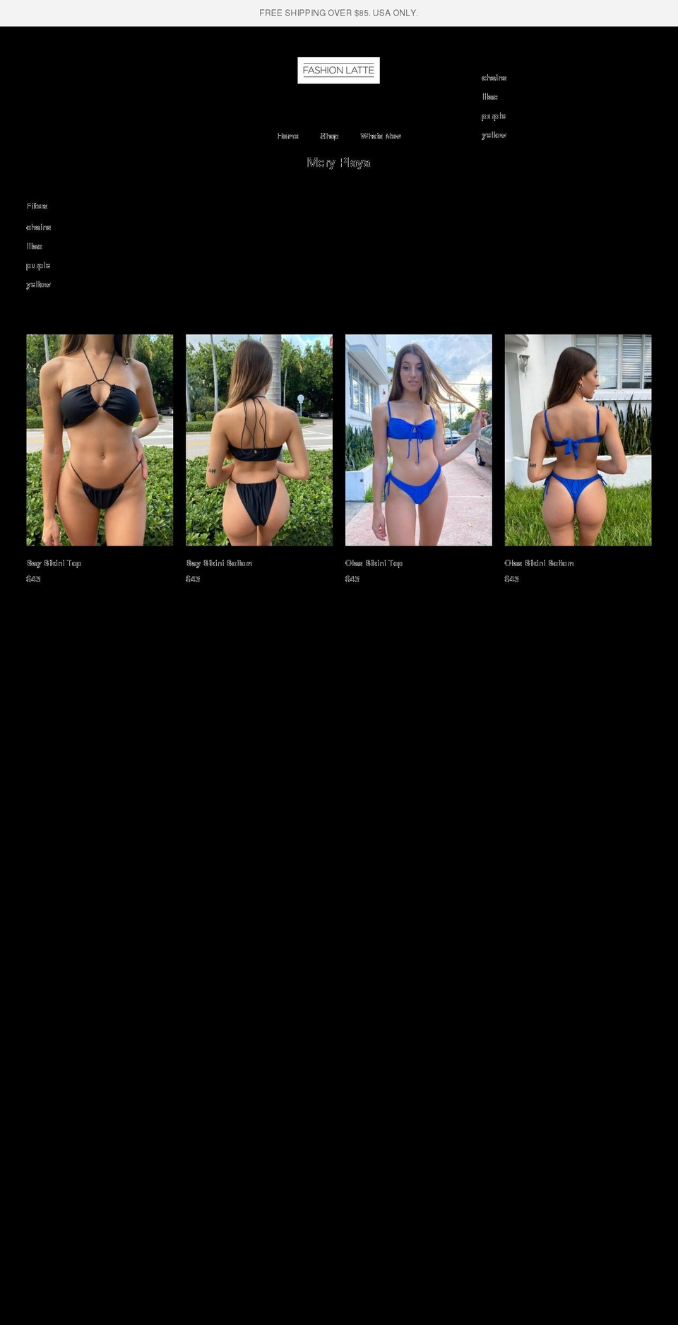 meryplaya.com — Shopify storefront screenshot