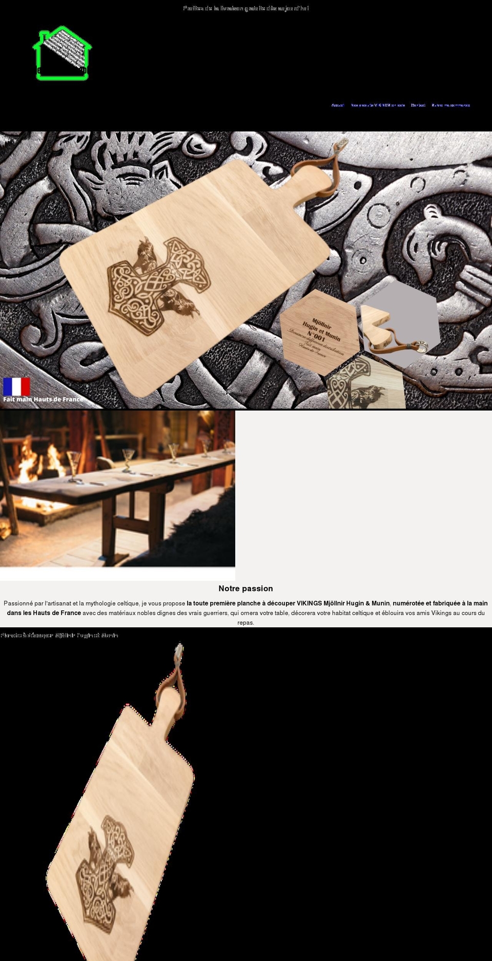mes-indispensables.com — Shopify storefront screenshot