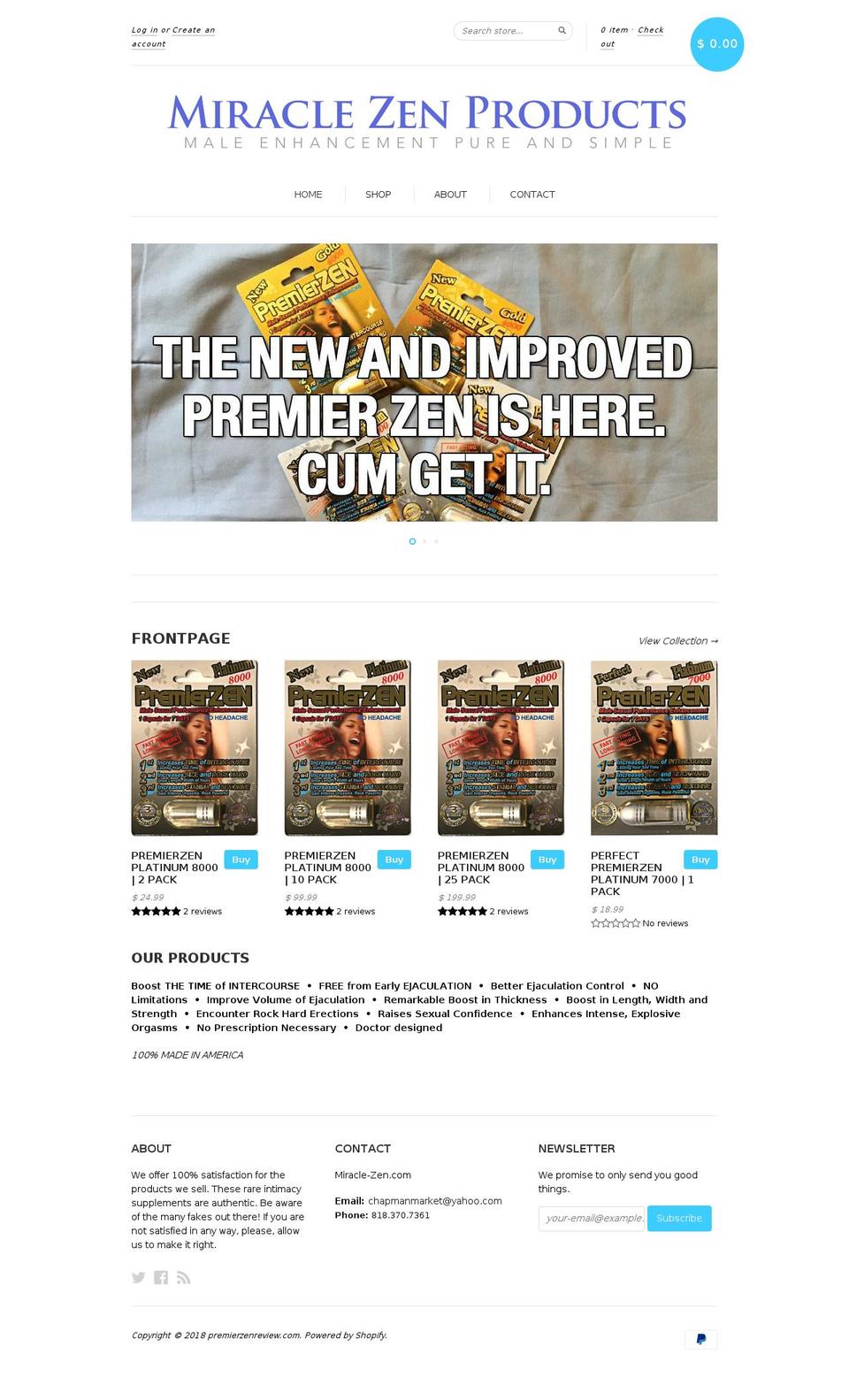 mesohard.com — Shopify storefront screenshot