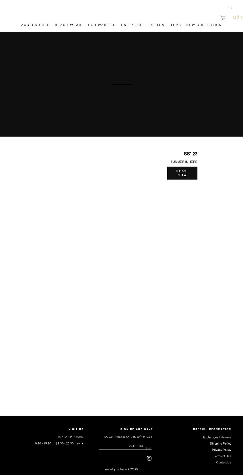 messby.com — Shopify storefront screenshot