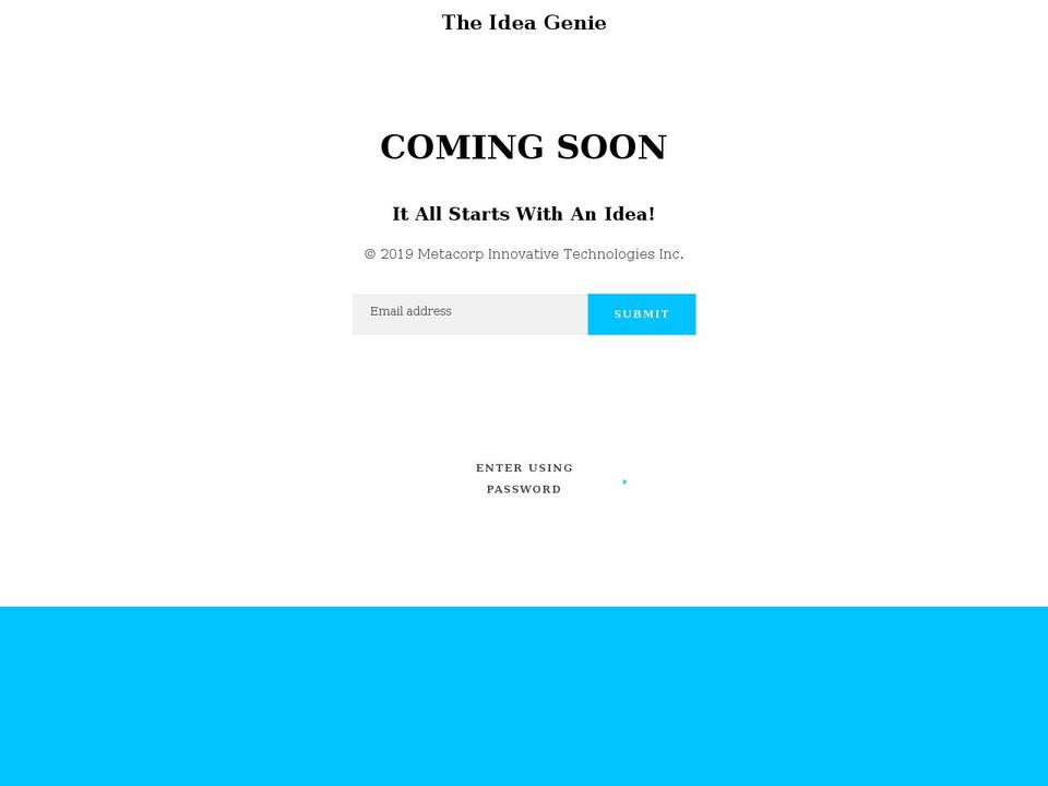 metacorp.ca shopify website screenshot