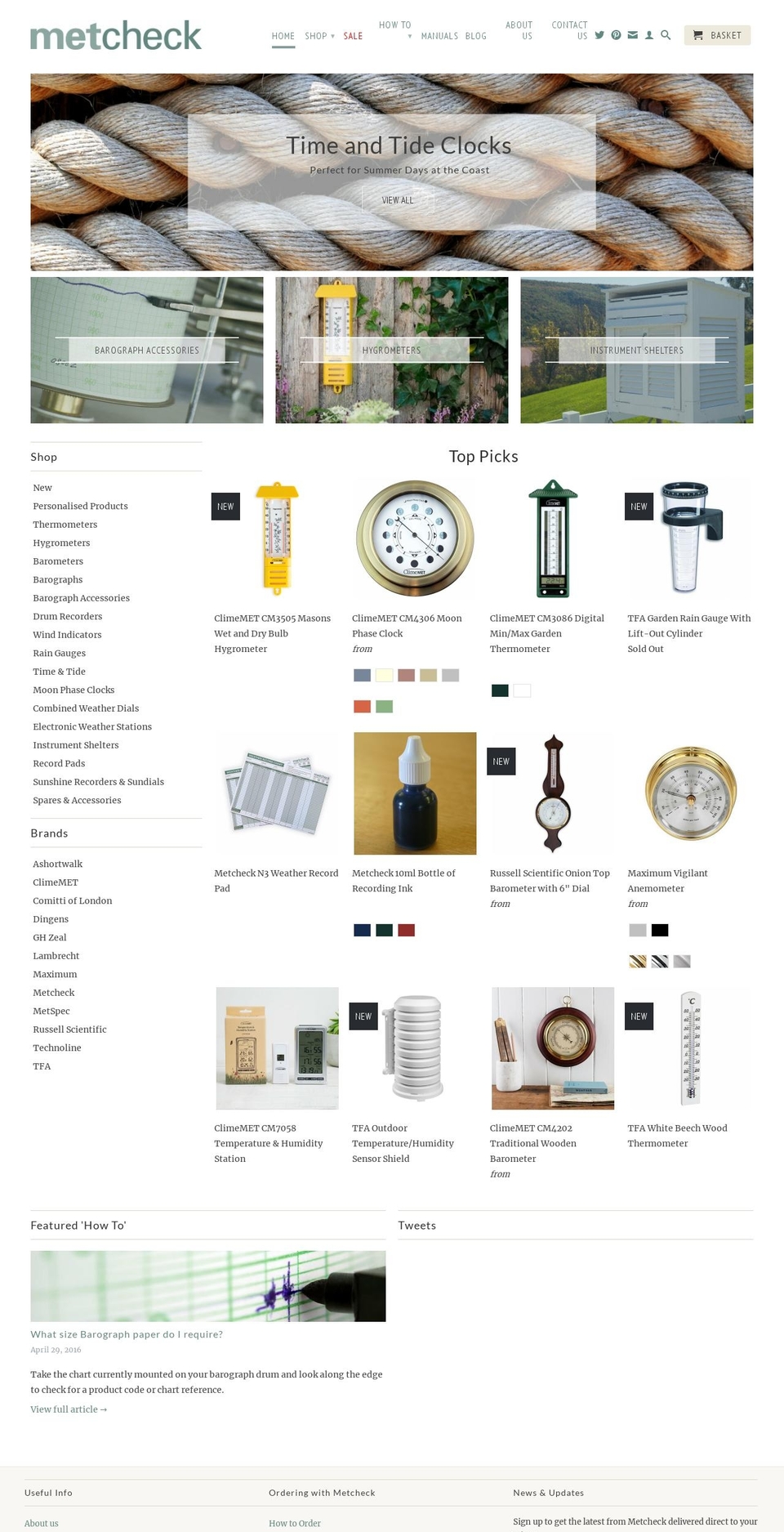 metcheck.uk shopify website screenshot