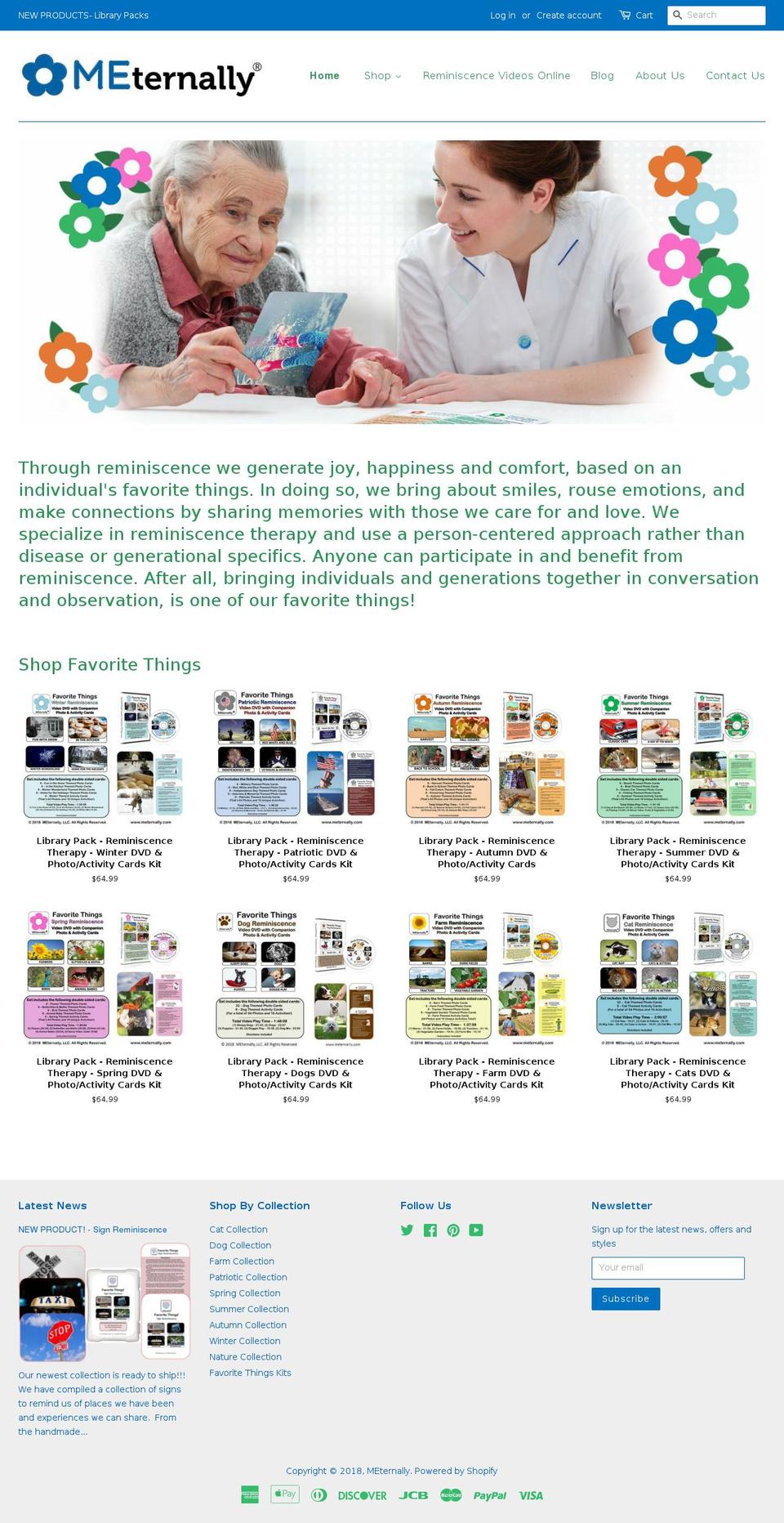 meternally.com — Shopify storefront screenshot