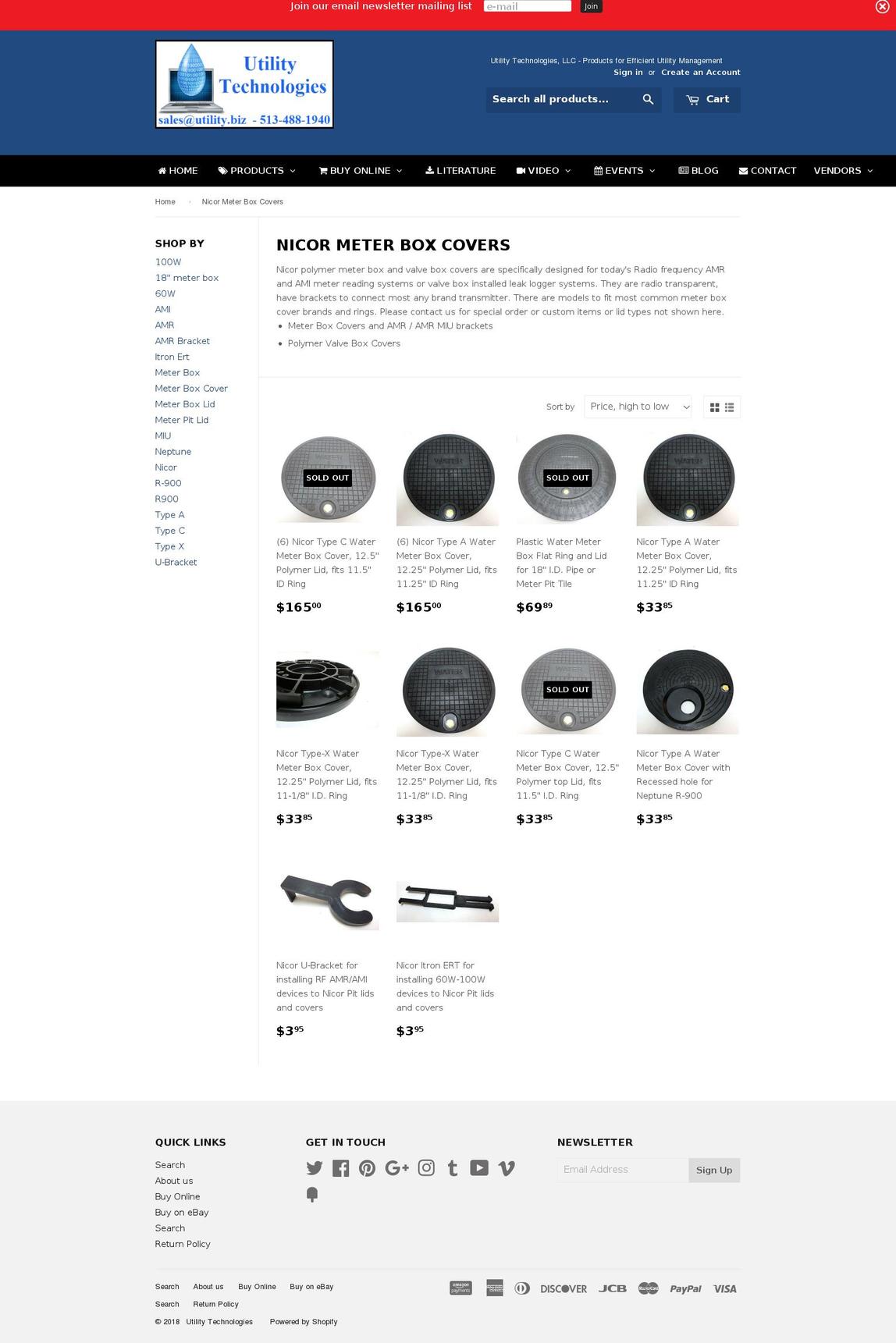 meterpit.com — Shopify storefront screenshot