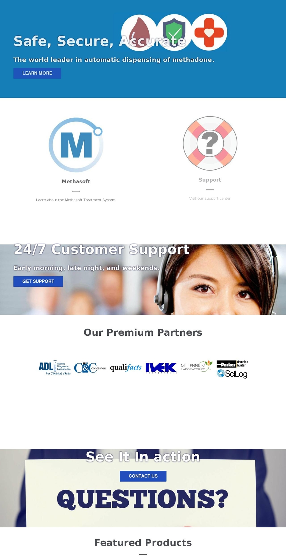 methadonesoftware.com — Shopify storefront screenshot