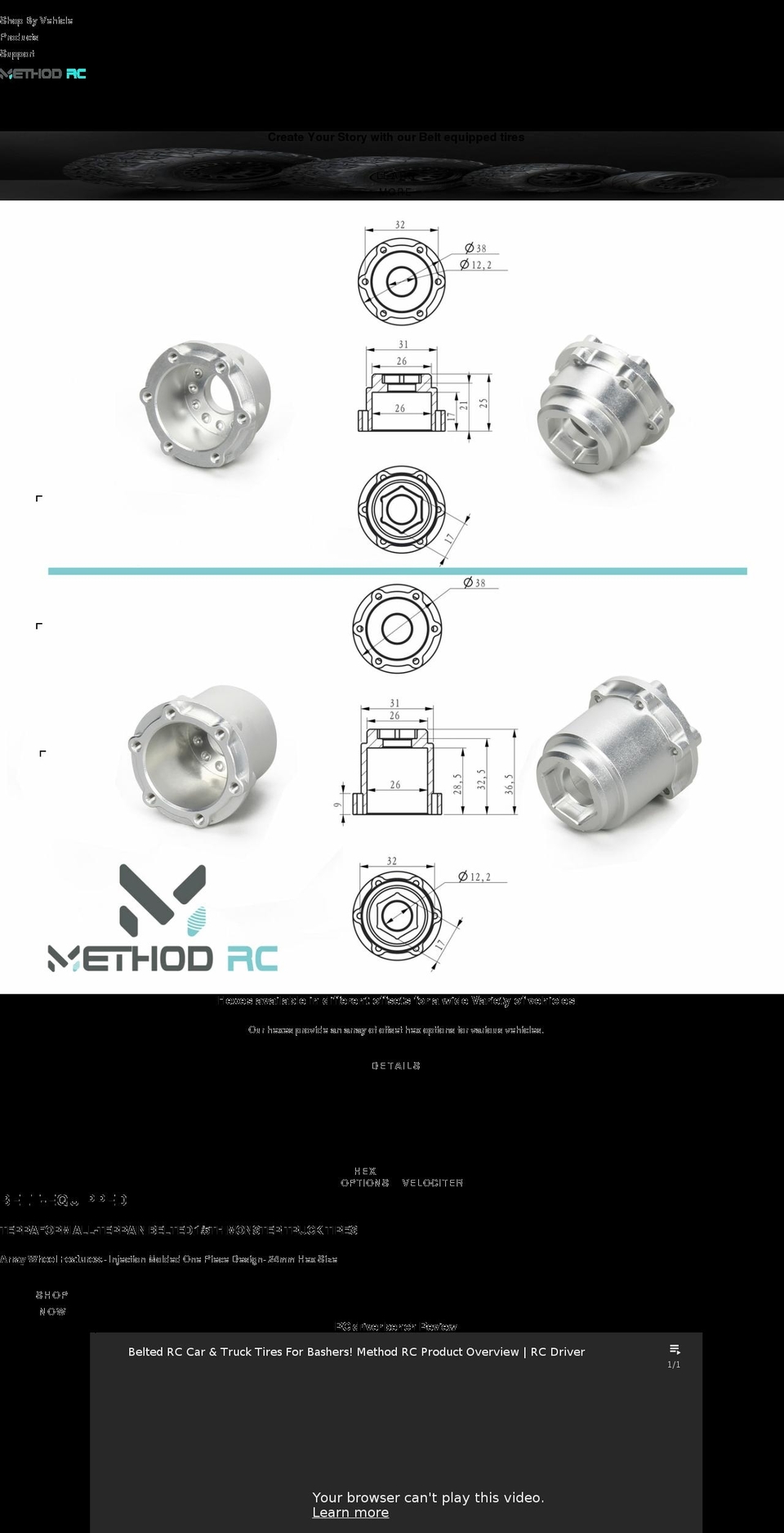 methodrc.net shopify website screenshot