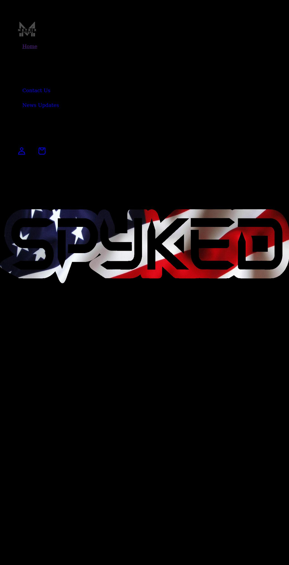 metrixdesigns.com shopify website screenshot