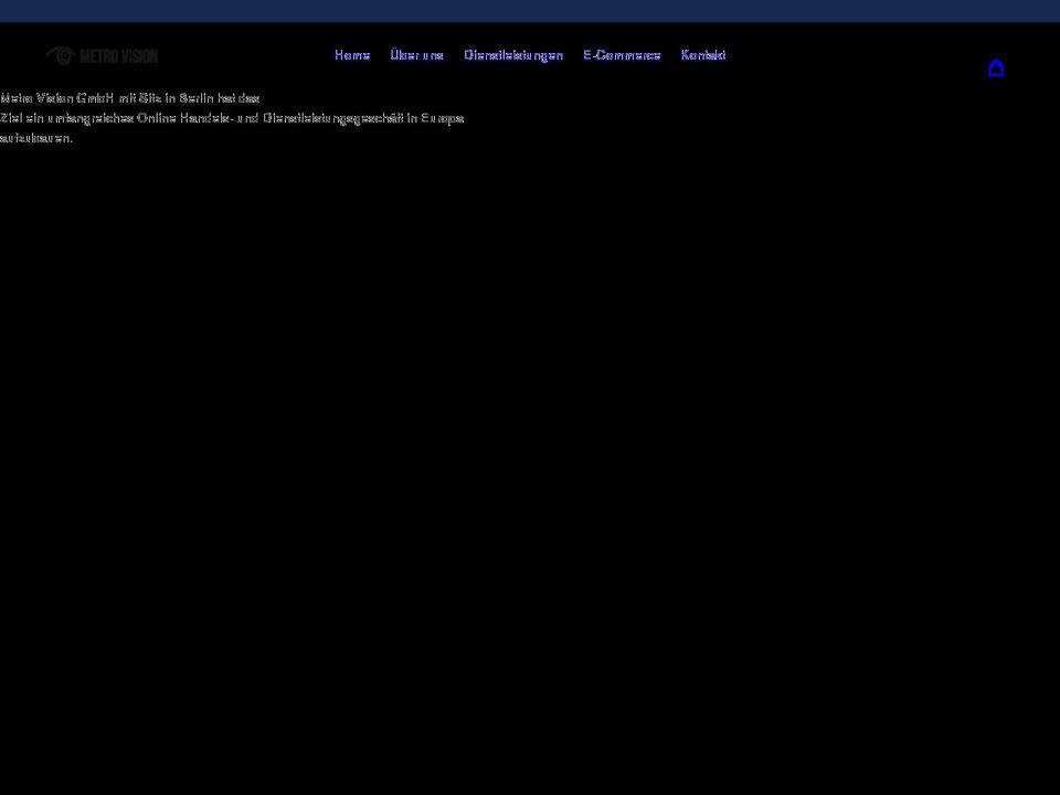 metro-vision.com shopify website screenshot