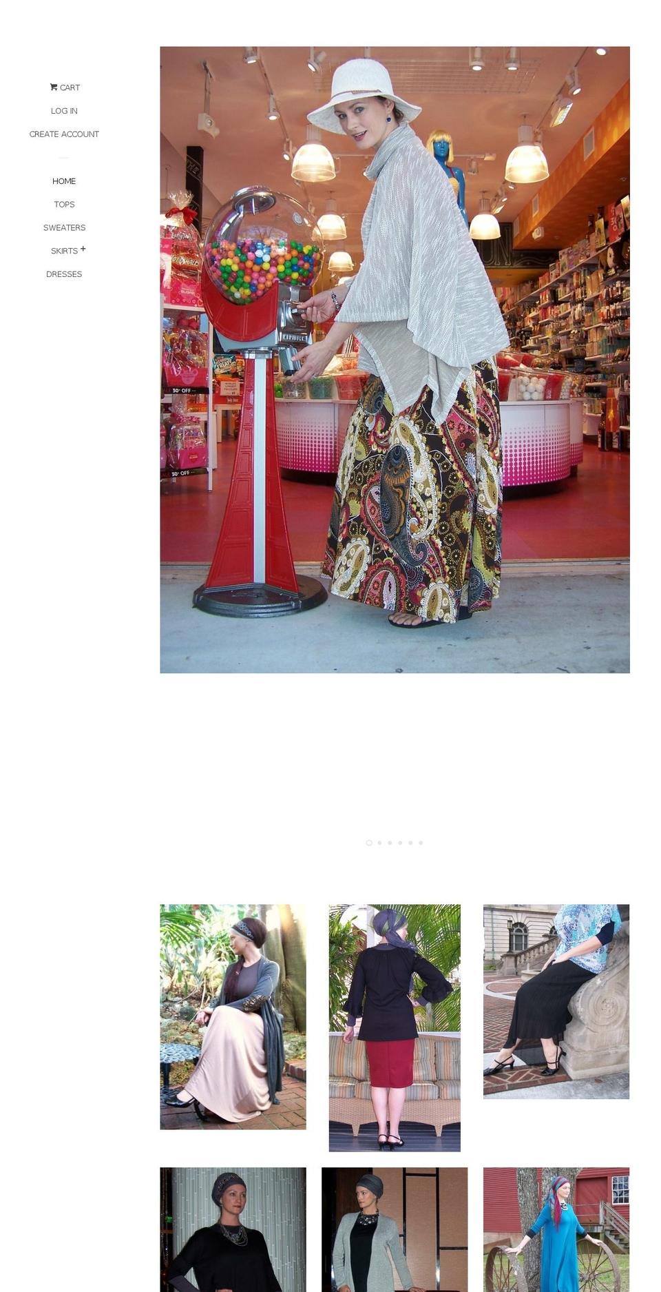 metromodfashion.com — Shopify storefront screenshot