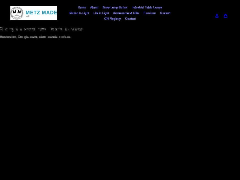 metzmadellc.com shopify website screenshot