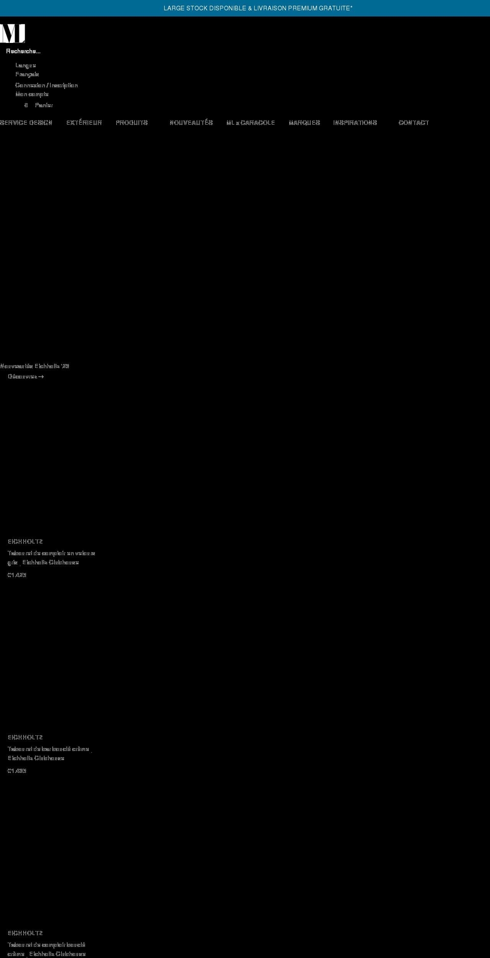 meubleluxe.com — Shopify storefront screenshot