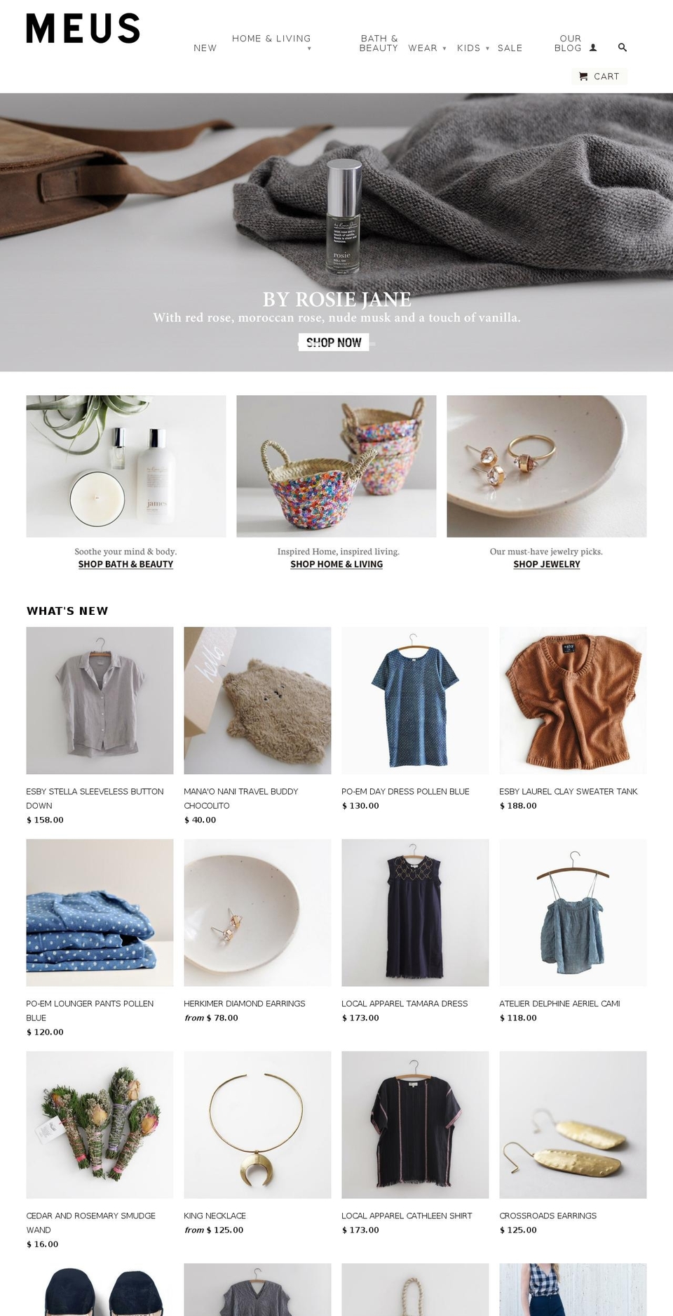 meusshop.com shopify website screenshot