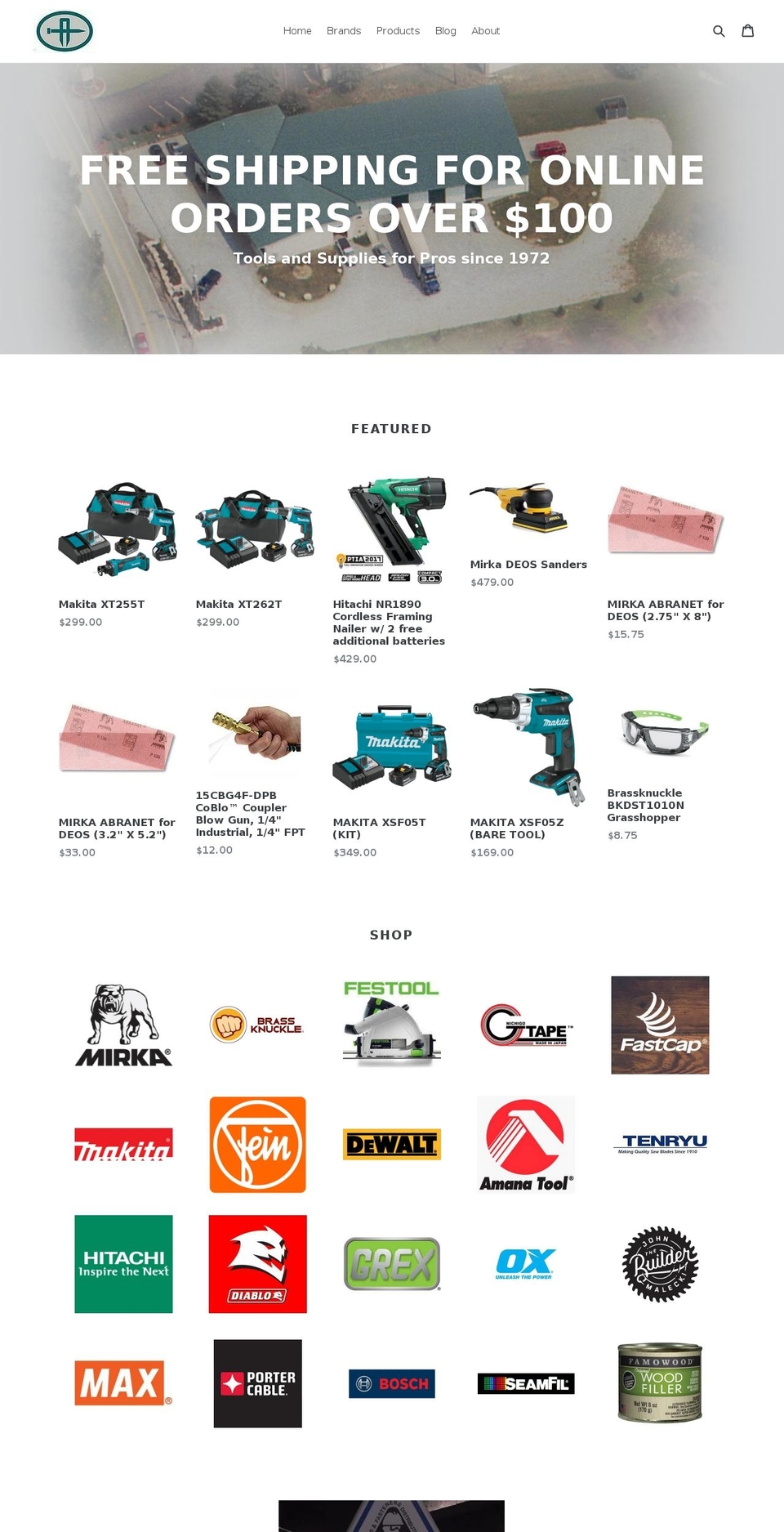 meyerscompany.net shopify website screenshot