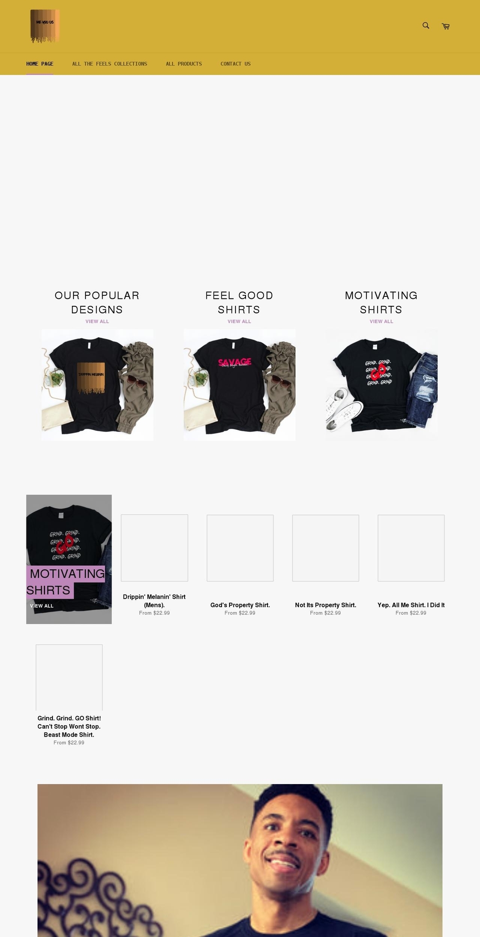 meyouusllc.com shopify website screenshot