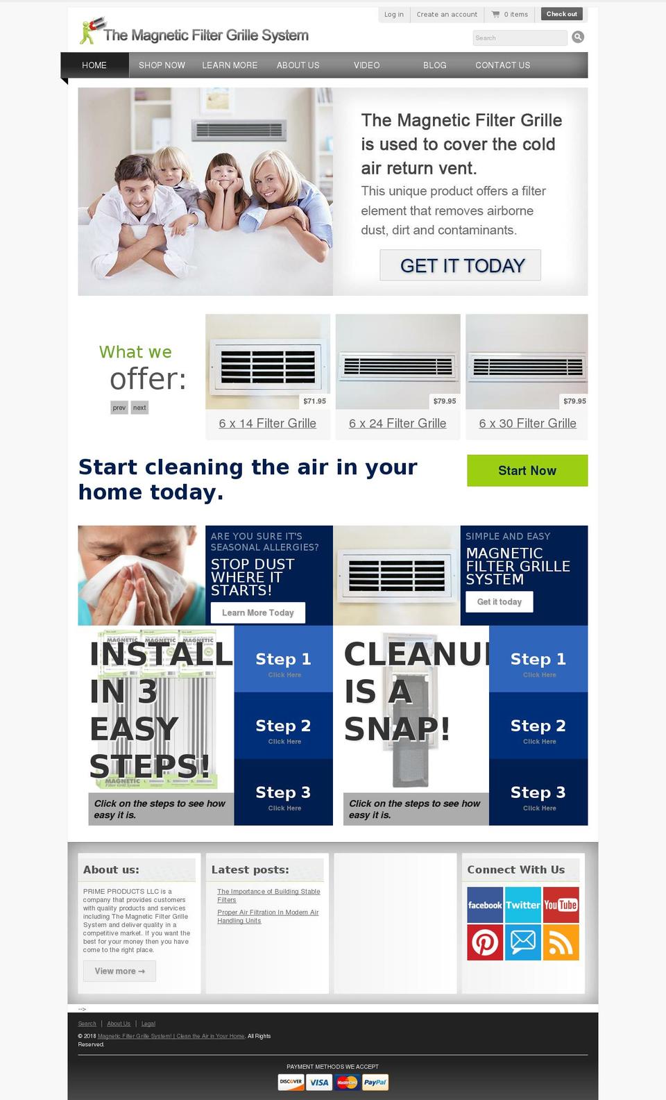 mfgstl.com — Shopify storefront screenshot