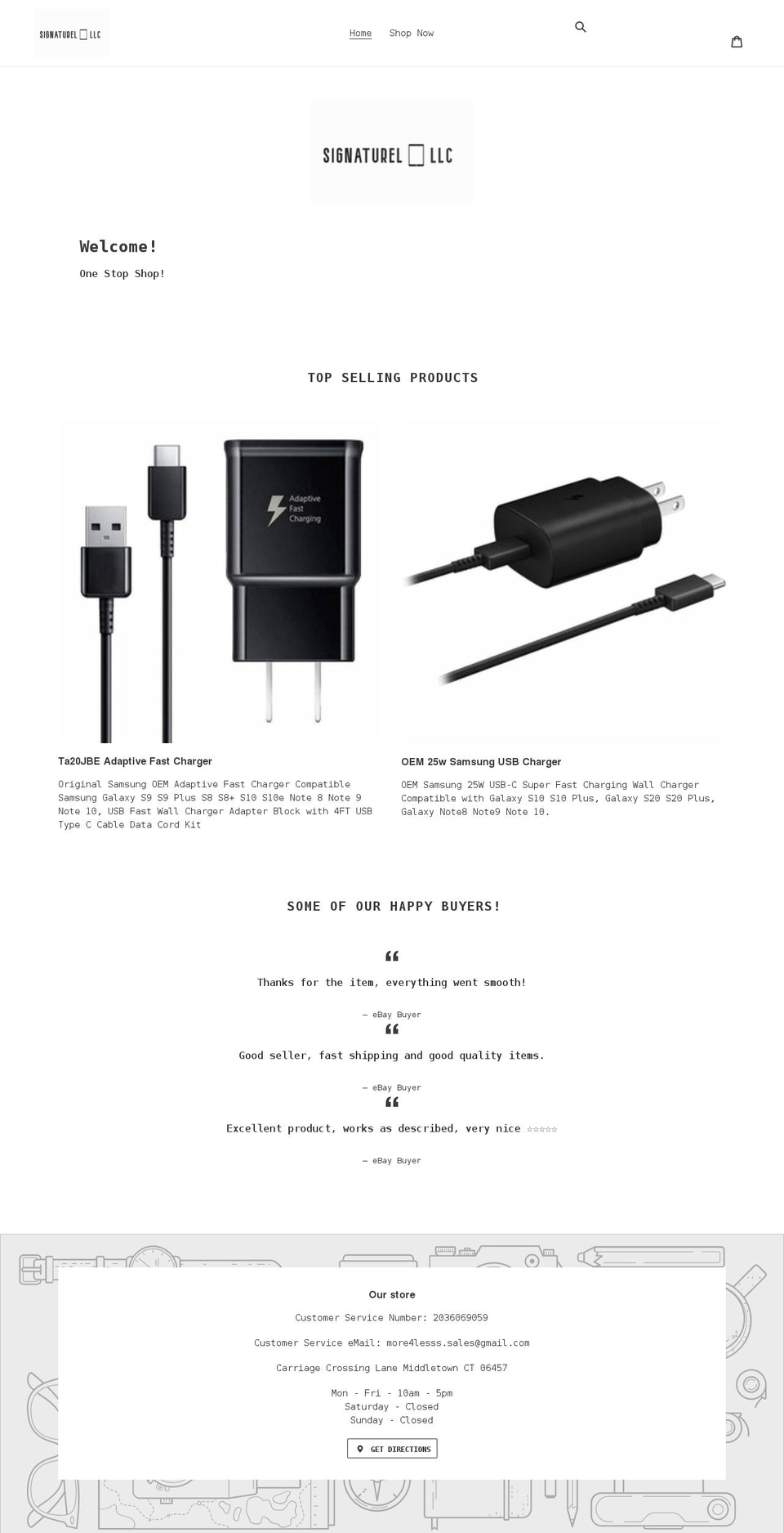 mflel.com shopify website screenshot