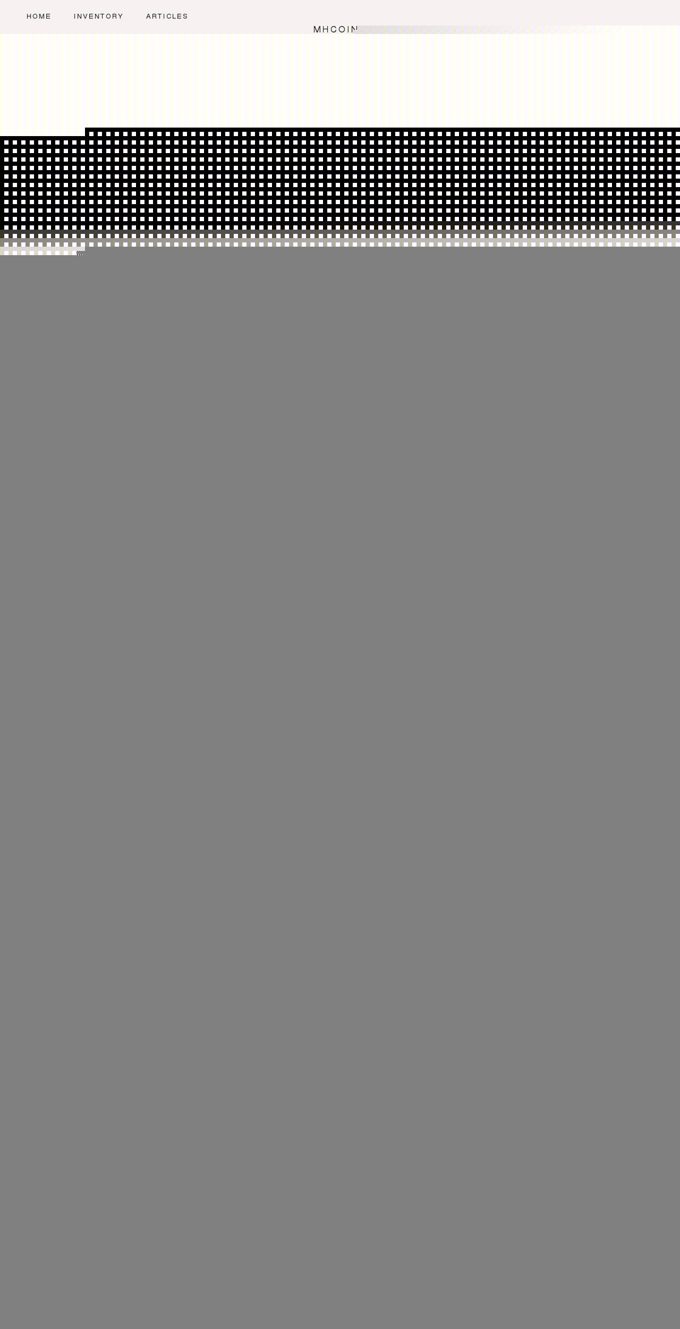 mhcoins.co.uk shopify website screenshot
