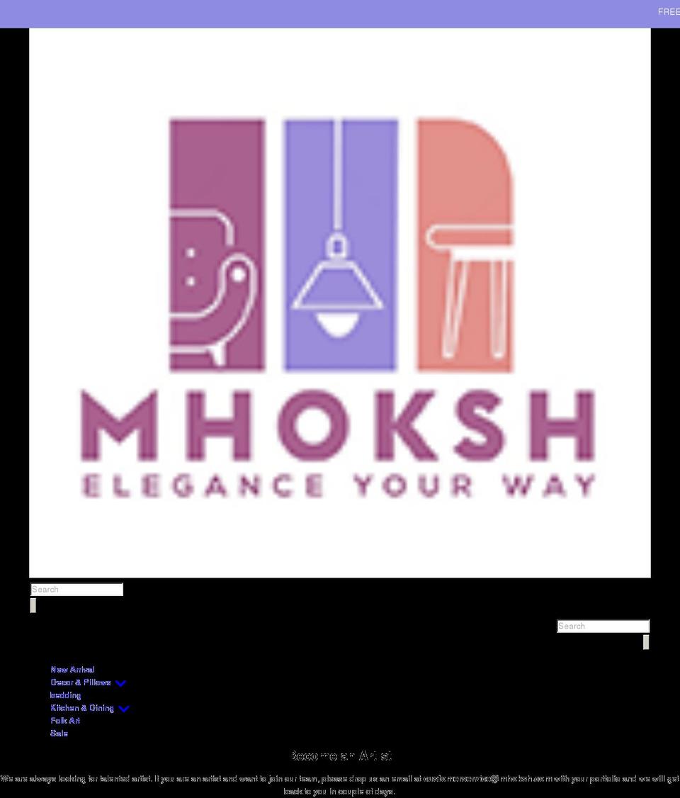 mhoksh.com shopify website screenshot