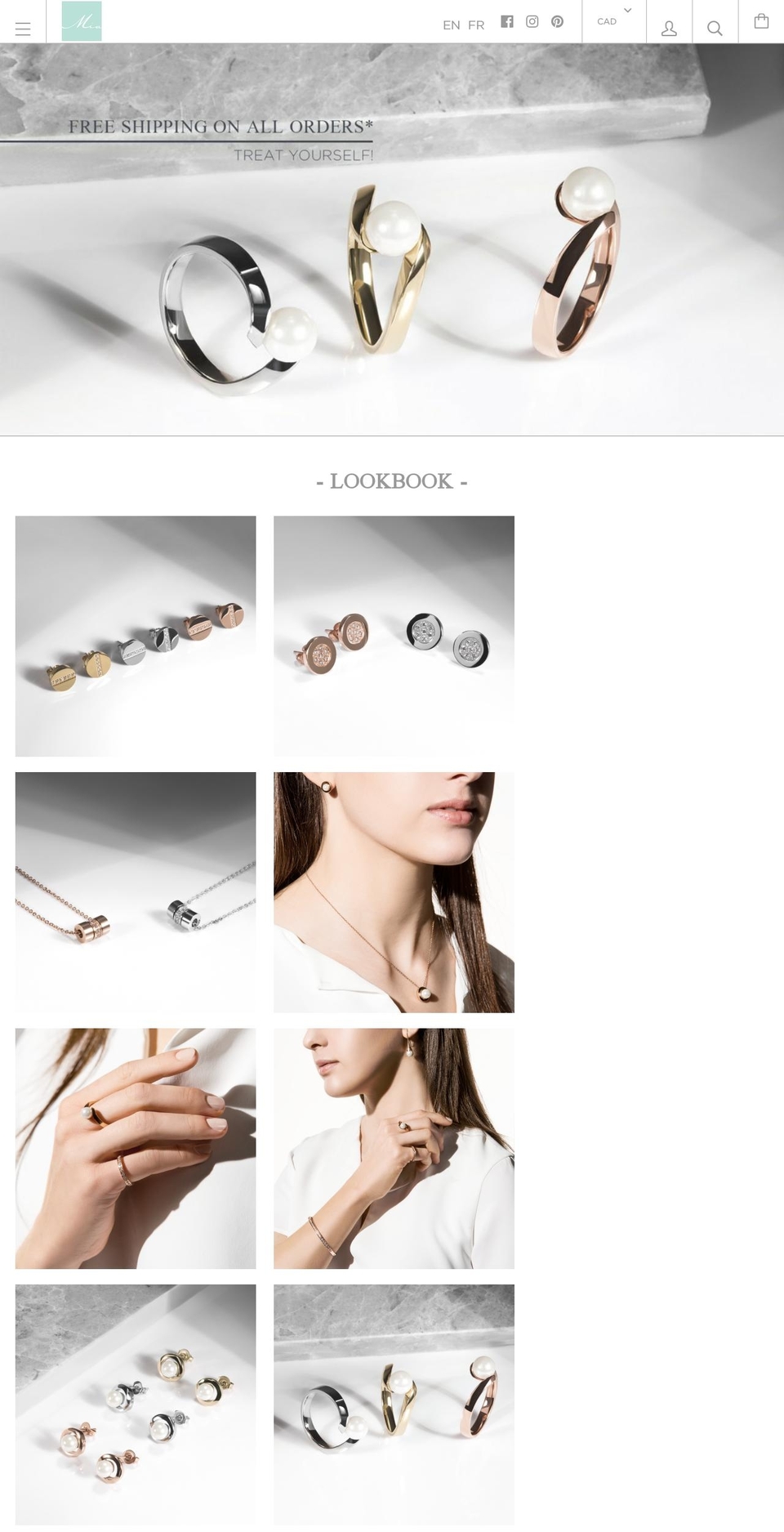 E - Shopify theme site example mia-bijoux.com