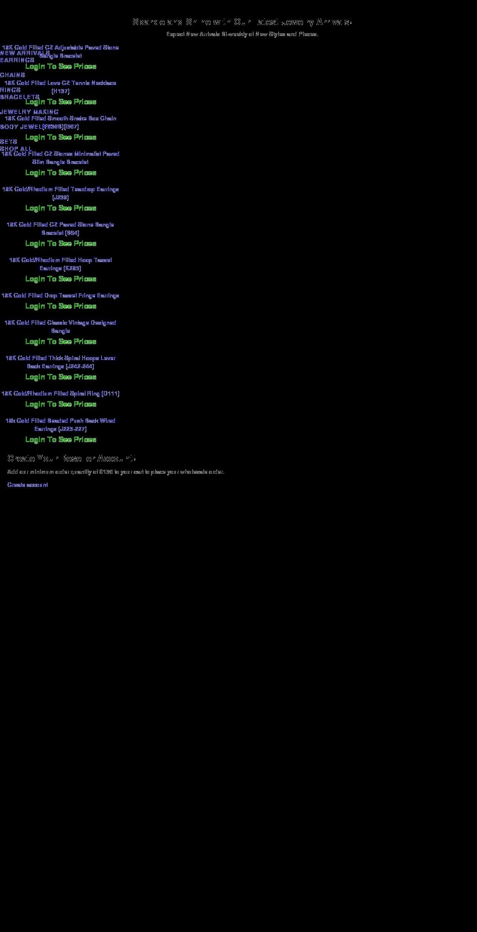 miajewelsmiami.com — Shopify storefront screenshot