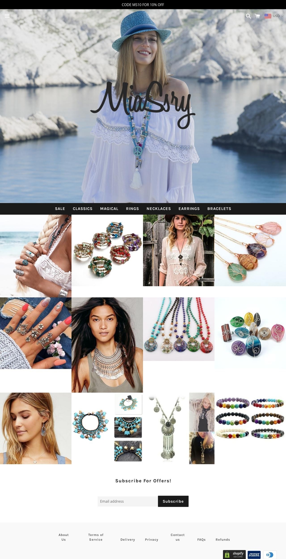 miassry.com — Shopify storefront screenshot