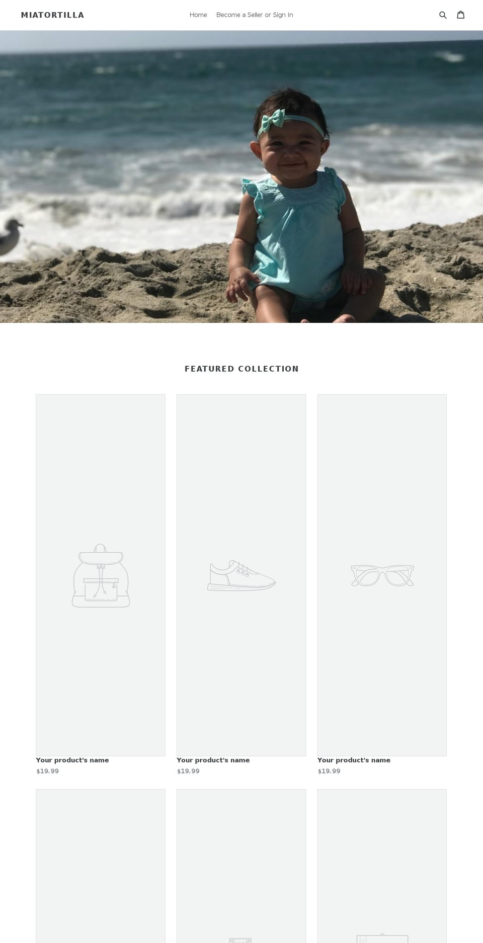 miatortilla.com shopify website screenshot