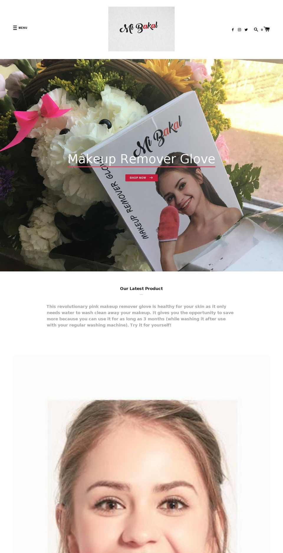 mibakal.com — Shopify storefront screenshot