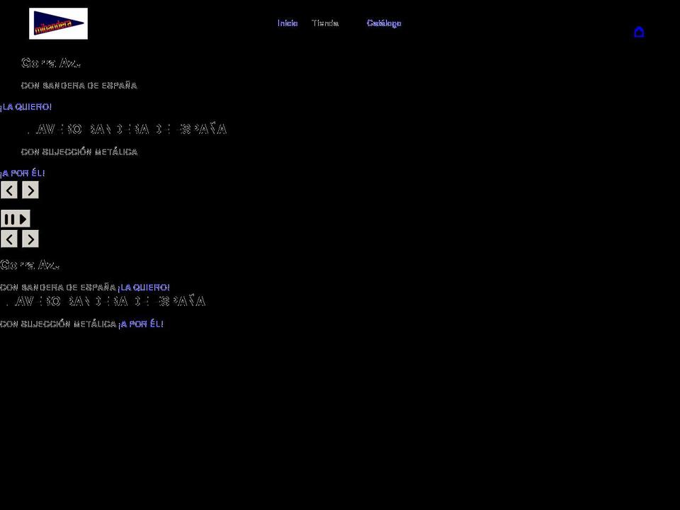 mibandera.store shopify website screenshot
