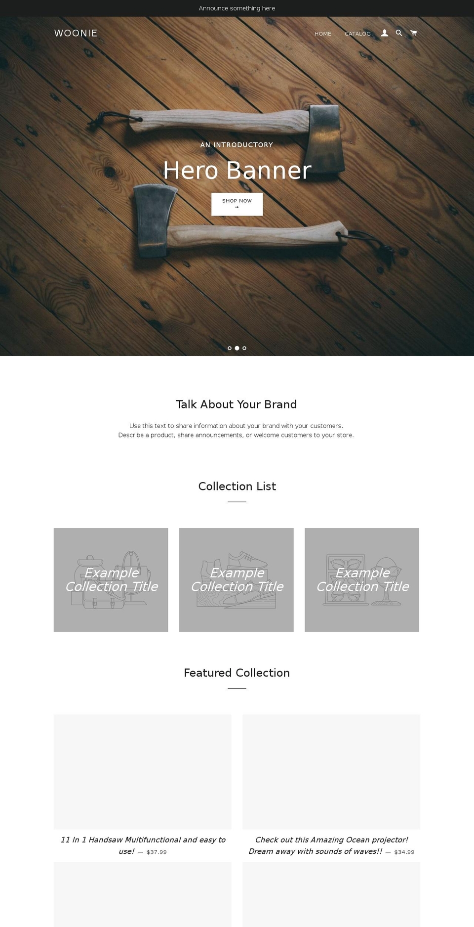 mibombie.com — Shopify storefront screenshot