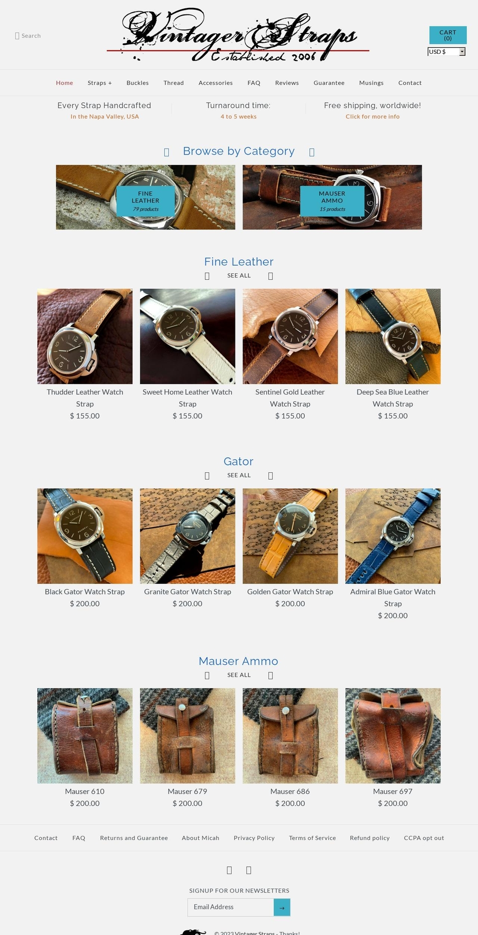 micahdirksen.com — Shopify storefront screenshot