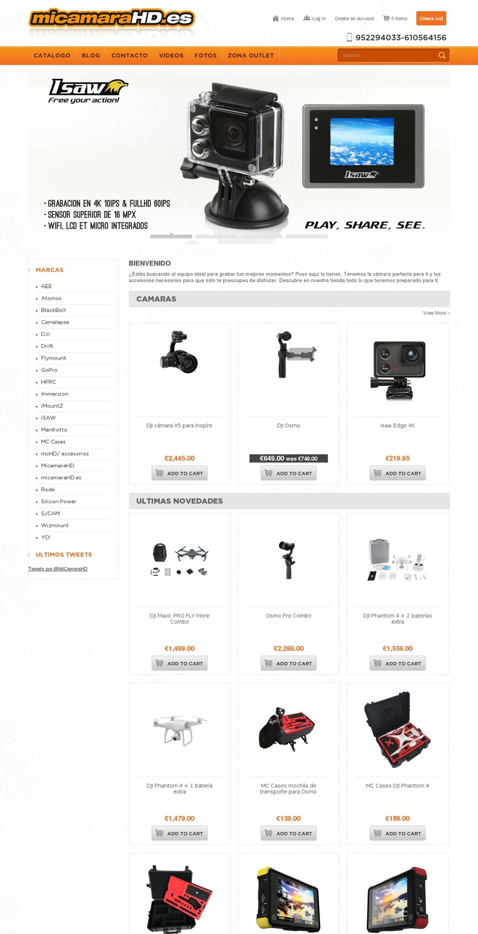 qetail Shopify theme site example micamarahd.es