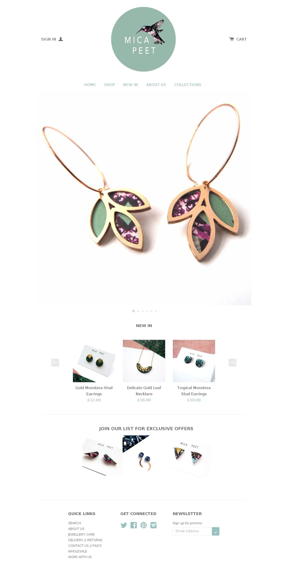 micapeet.com shopify website screenshot