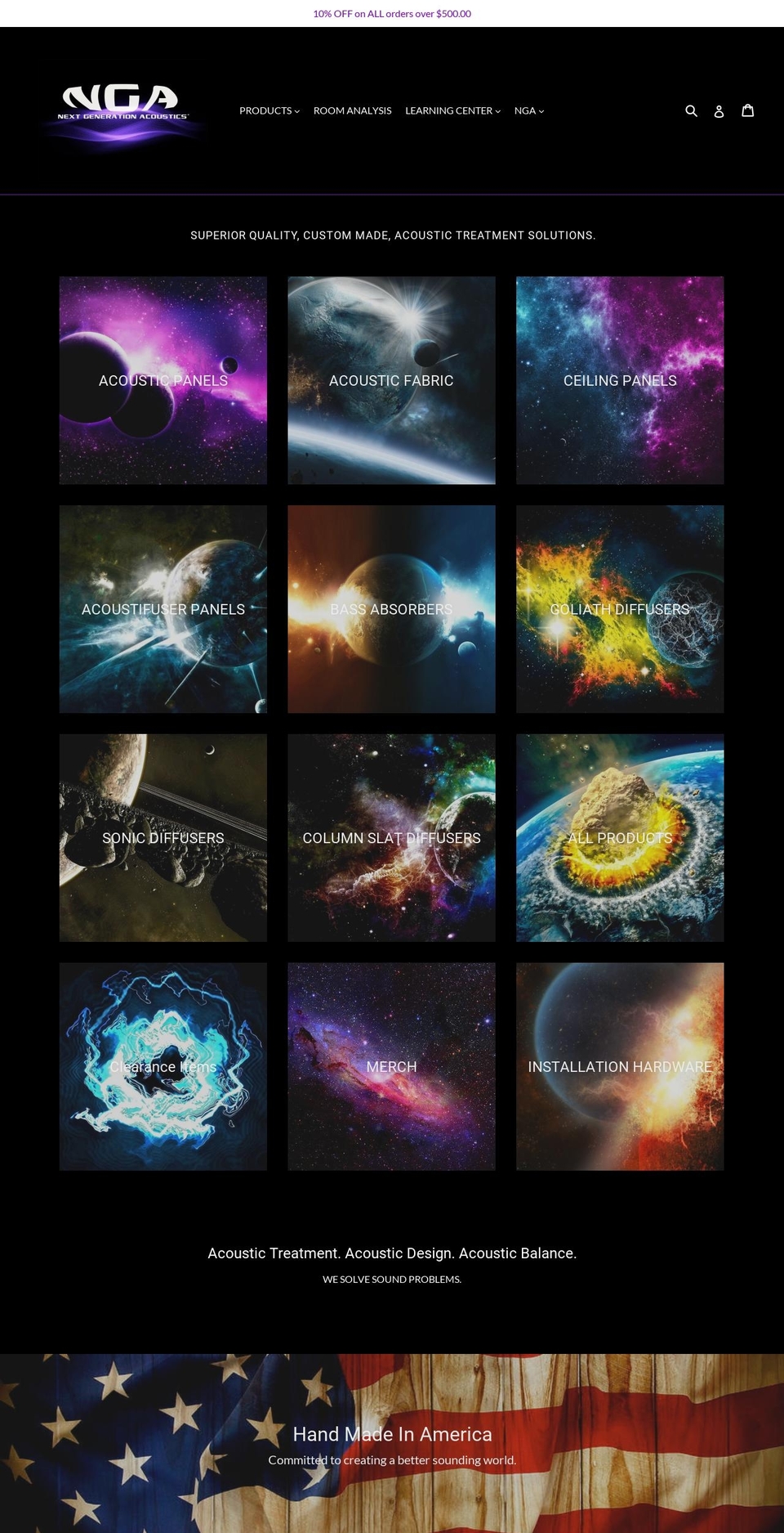 micdisplay.com shopify website screenshot