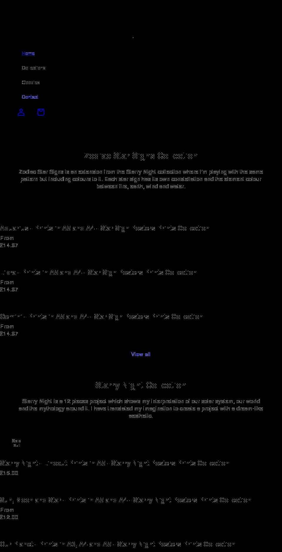 michael-costa.com shopify website screenshot