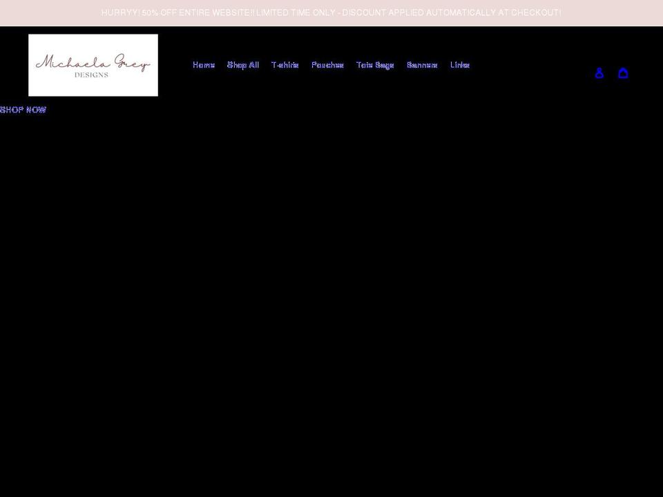 michaelagrey.ca shopify website screenshot
