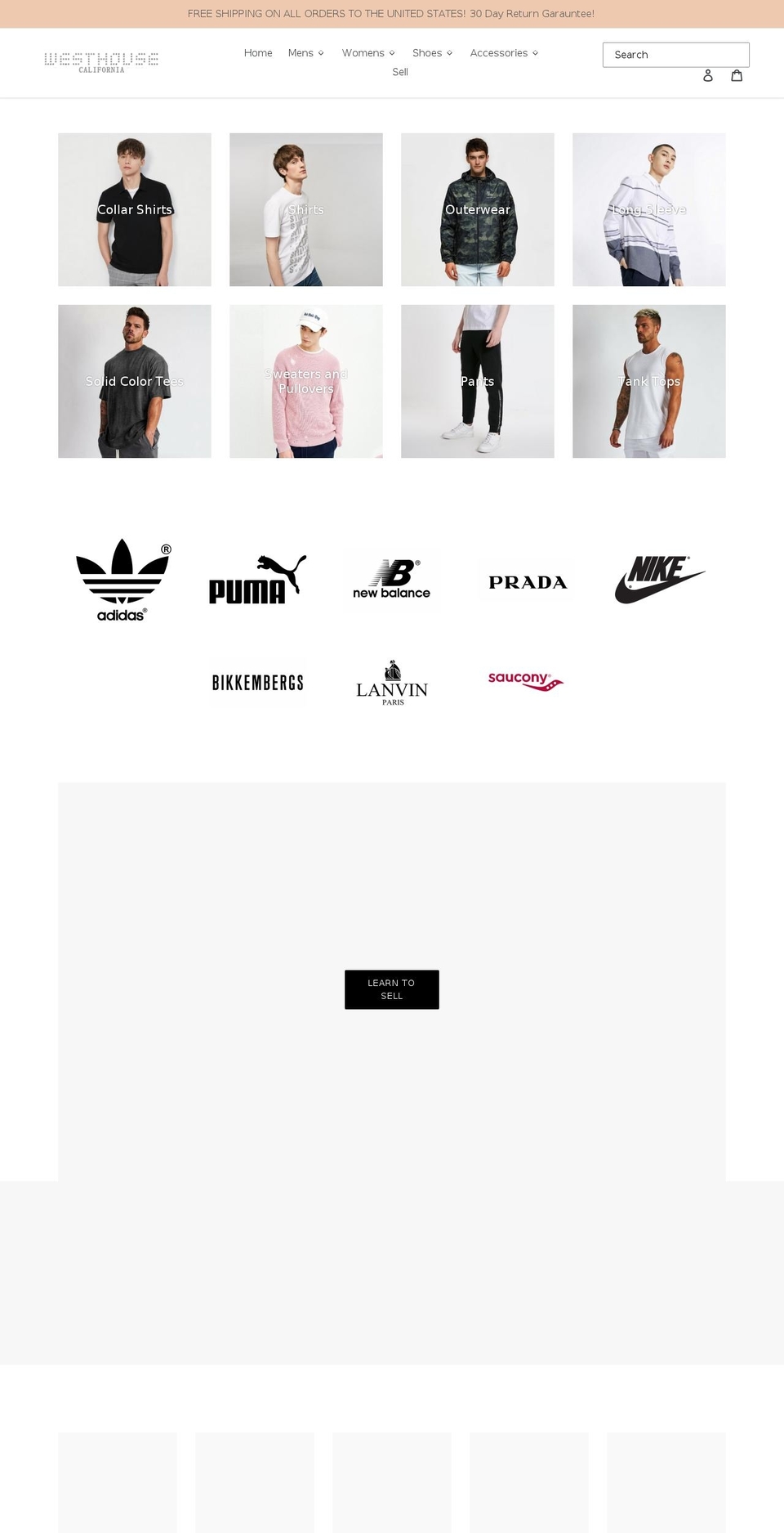 michaelallen.myshopify.com shopify website screenshot