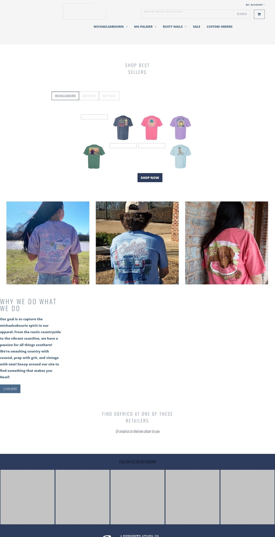 Plus do not publish OO main-newtheme Shopify theme site example michaelsabourin.com