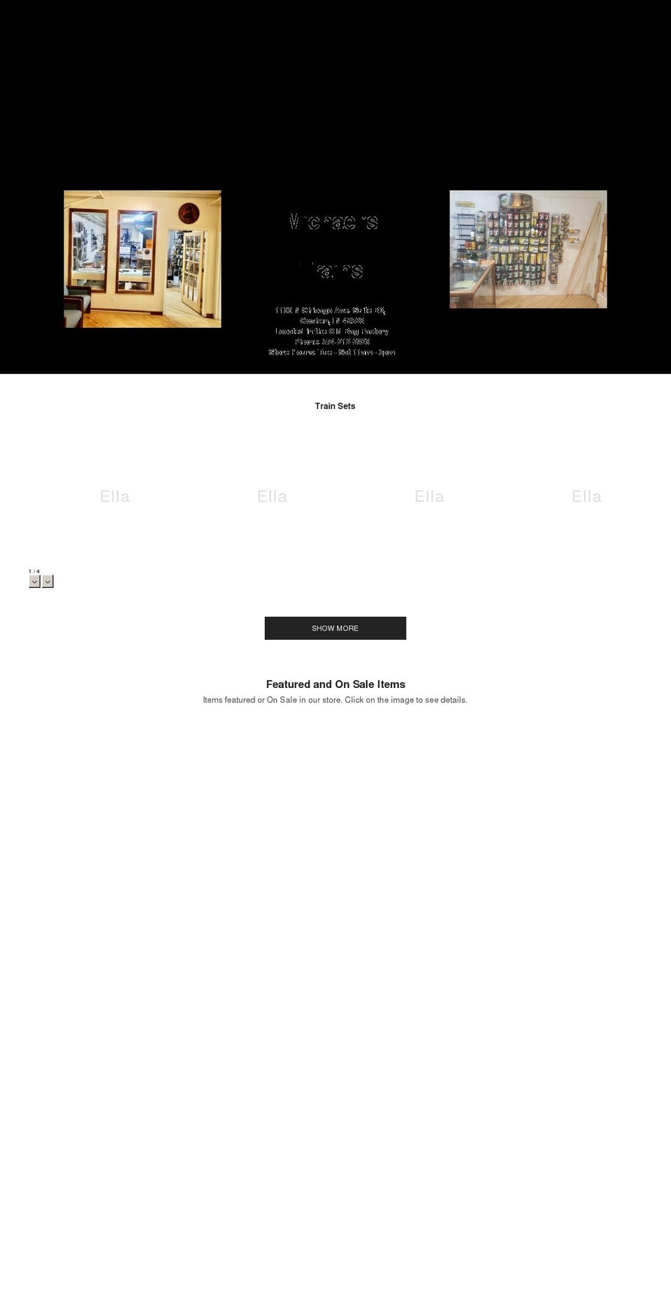michaelstrains.com shopify website screenshot