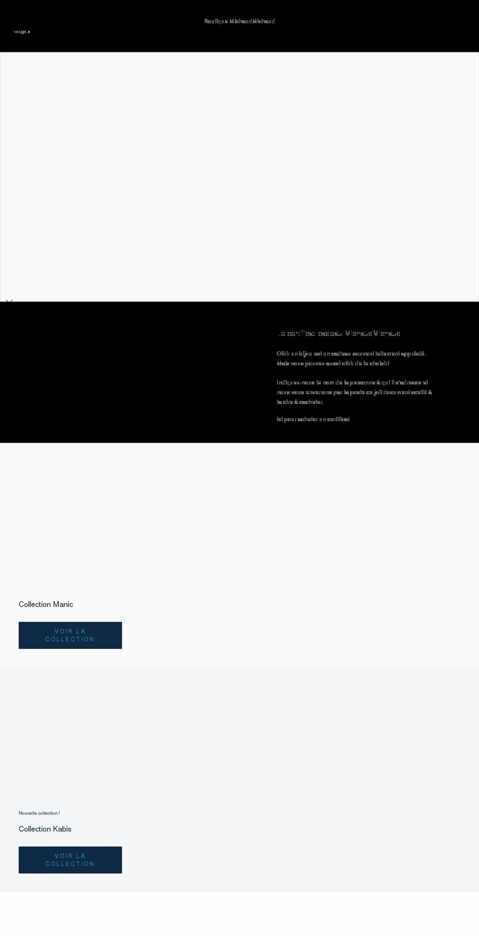 michaudmichaud.com shopify website screenshot